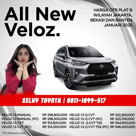 Promo Toyota all New Veloz 2025