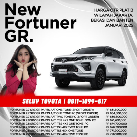 Promo Toyota New Fortuner 2025